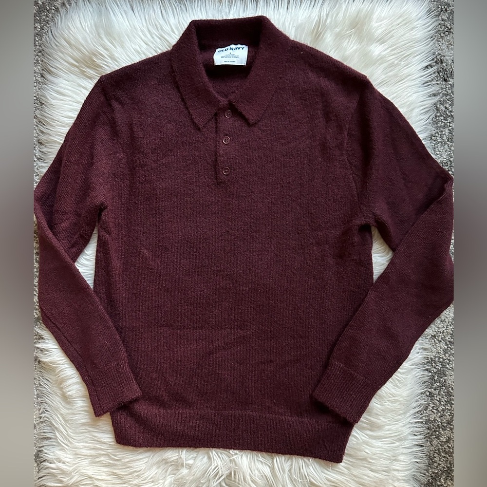 Old Navy polo sweater